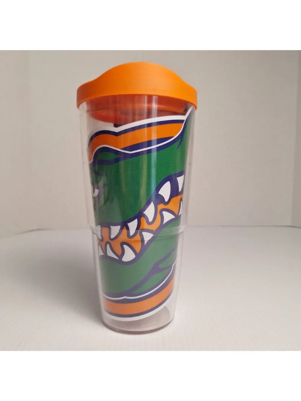NEW TERVIS 24 OZ FLORIDA UNIVERSITY GATORS DOUBLE WALL INSULATED TUMBLER U OF F